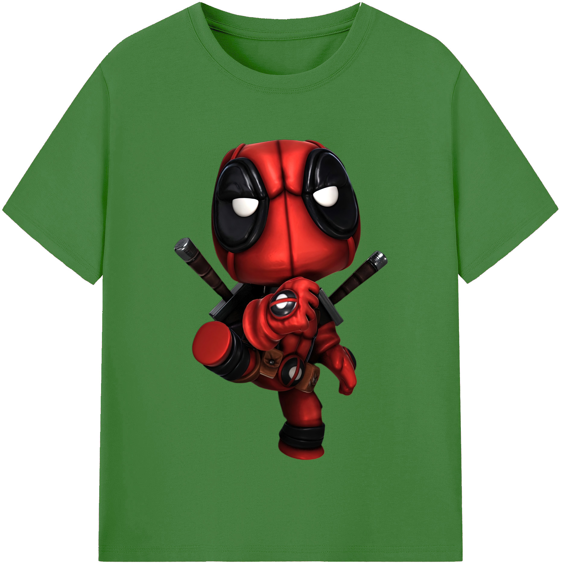 （画像用） Deadpool デッドプール レディースカジュアルプリントTシャツ（綿100％）